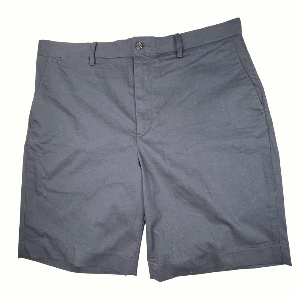 Polo Ralph Lauren Mens Navy Blue Stretch Classic Fit Chino Shorts Size 34